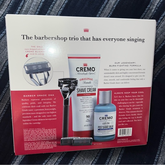 Cremo Barber Grade Shave Kit NEW - Picture 4 of 10